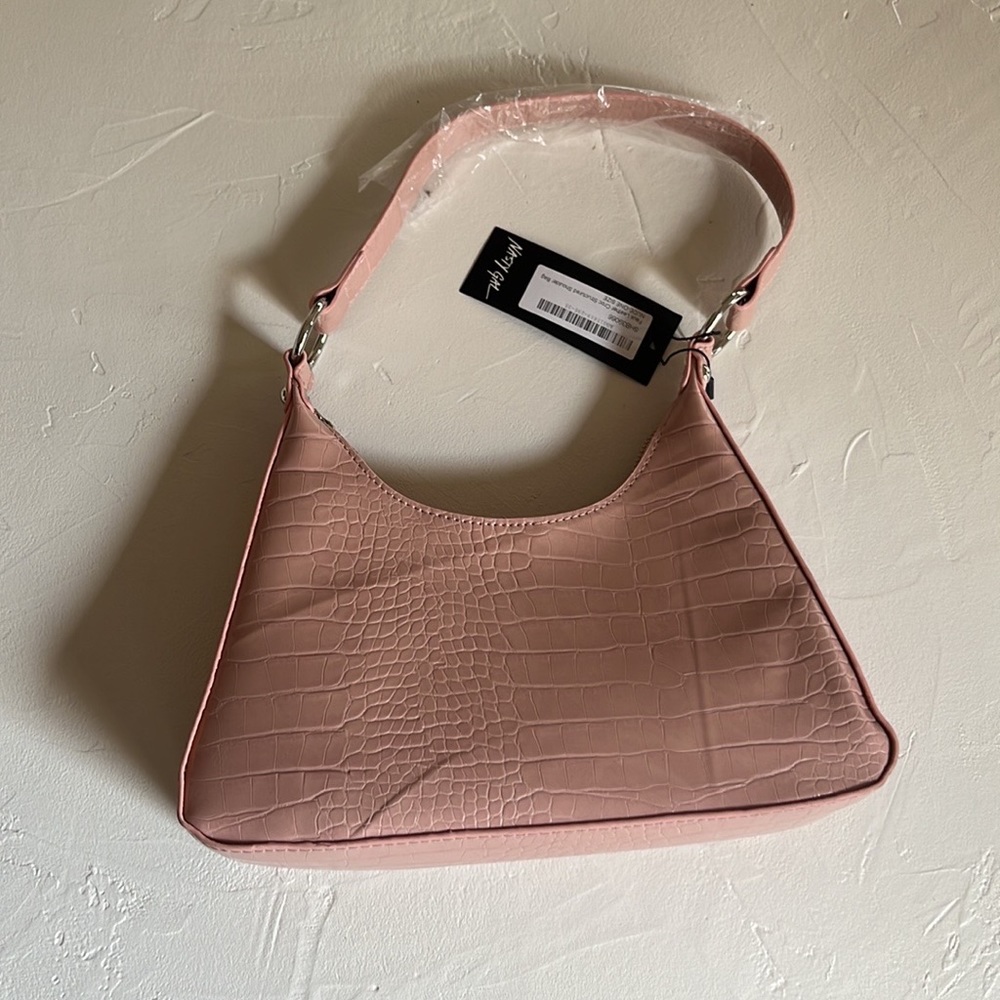 Brand new light pink Nastygal Shoulder Purse